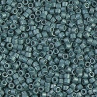 Miyuki delica Beads 11/0 - Galvanized matted dark aqua DB-1172